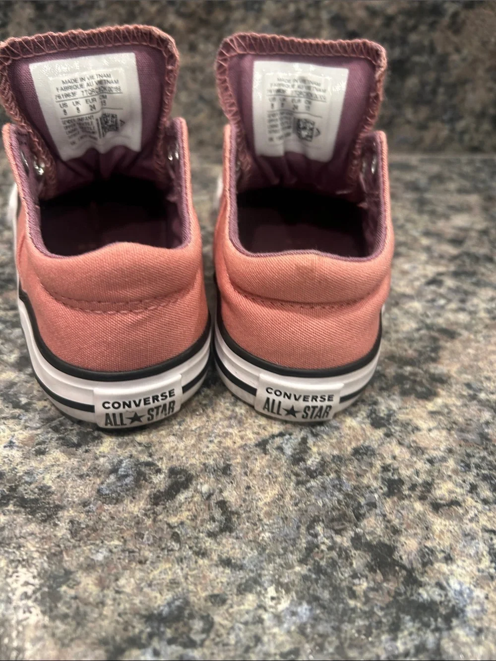 Converse Kids High-Top Sneakers in Dusty Rose size 8 (toddler)